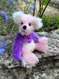 Sweet Pea - Handmade Artist Teddy Bear made by Bearly Sane Bears