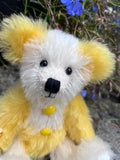 Bea - Handmade Artist Teddy Bear made by Bearly Sane Bears