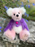 Sweet Pea - Handmade Artist Teddy Bear made by Bearly Sane Bears