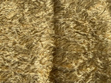 25mm Distress Mohair - Gold with black hairs