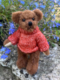 Cosy - Handmade Artist Teddy Bear made by Bearly Sane Bears