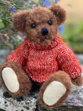 Cosy - Handmade Artist Teddy Bear made by Bearly Sane Bears