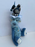 Frostine - Handmade Artist Teddy Bear made by Bearly Sane Bears