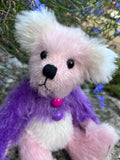 Sweet Pea - Handmade Artist Teddy Bear made by Bearly Sane Bears