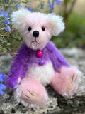 Sweet Pea - Handmade Artist Teddy Bear made by Bearly Sane Bears
