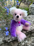 Sweet Pea - Handmade Artist Teddy Bear made by Bearly Sane Bears