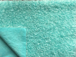 25mm Hand Dyed medium dense wavy mohair - Aqua