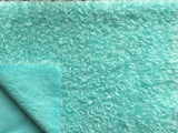 25mm Hand Dyed medium dense wavy mohair - Aqua