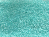 25mm Hand Dyed medium dense wavy mohair - Aqua