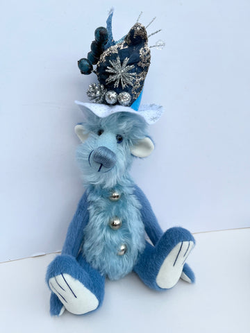 Frostine - Handmade Artist Teddy Bear made by Bearly Sane Bears