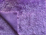 25mm Hand Dyed medium dense curled mohair - Hyacinth