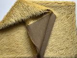 21mm Schulte Sparse Straight Mohair - Gold Brown Backing