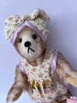 PEGGY- Handmade Artist Teddy Bear made by Bearly Sane Bears