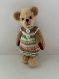 POCKET BEAR - Handmade Artist Teddy Bear made by Bearly Sane Bears