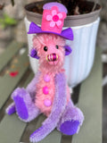 PATIENCE - Handmade Artist Teddy Bear made by Bearly Sane Bears