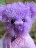 WHISPER - Handmade Artist Teddy Bear made by Bearly Sane Bears