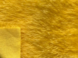 25mm Hand Dyed medium mohair - Golden Yellow