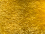 25mm Hand Dyed medium mohair - Golden Yellow