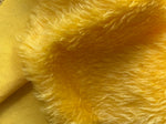 25mm Hand Dyed medium mohair - Golden Yellow