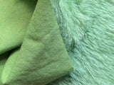 25mm Hand Dyed medium dense mohair - Apple Green
