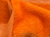 12mm Hand Dyed Medium Sparse Straight mohair - Tangy Orange