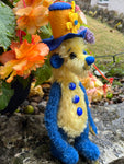 BUSBY - Handmade Artist Teddy Bear made by Bearly Sane Bears