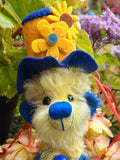 BUSBY - Handmade Artist Teddy Bear made by Bearly Sane Bears