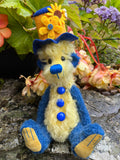 BUSBY - Handmade Artist Teddy Bear made by Bearly Sane Bears