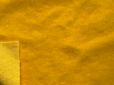 4mm Hand Dyed Short Sparse pile mohair - Yellow