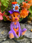 KERBIE - Handmade Artist Teddy Bear made by Bearly Sane Bears