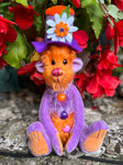 KERBIE - Handmade Artist Teddy Bear made by Bearly Sane Bears