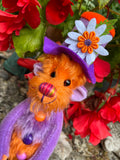 KERBIE - Handmade Artist Teddy Bear made by Bearly Sane Bears