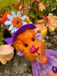KERBIE - Handmade Artist Teddy Bear made by Bearly Sane Bears