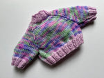 Hand Knitted Cardigan 10"/25cm chest