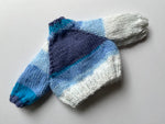 Hand Knitted Cardigan 10"/25cm chest