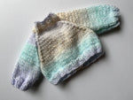 Hand Knitted Cardigan 12"/30cm chest