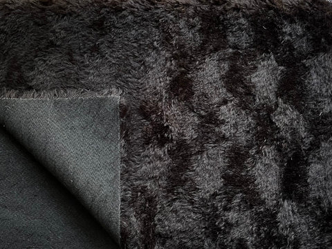 20mm Helmbold Medium Dense Swirl Mohair - Raven