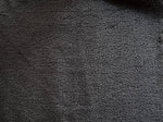 12mm Sparse straight pile mohair - Black