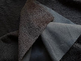 12mm Sparse straight pile mohair - Black