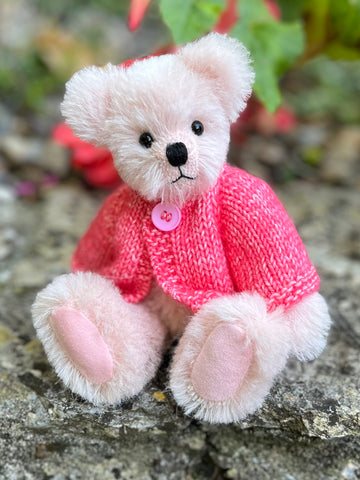 ZELIE - Handmade Artist Teddy Bear made by Bearly Sane Bears