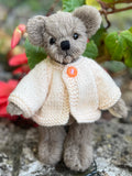 HAZEL - Handmade Artist Teddy Bear made by Bearly Sane Bears
