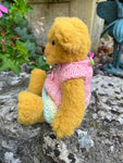 GOLDIE - Handmade Artist Teddy Bear made by Bearly Sane Bears
