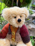 LUCAS - Handmade Artist Teddy Bear made by Bearly Sane Bears