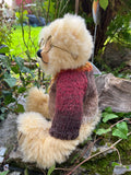 LUCAS - Handmade Artist Teddy Bear made by Bearly Sane Bears