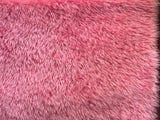 25mm Hand Dyed medium dense mohair - Punch
