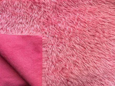 25mm Hand Dyed medium dense mohair - Punch