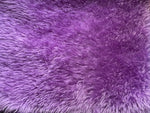 25mm Hand Dyed medium dense mohair - Purple