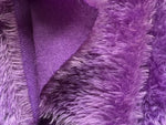 25mm Hand Dyed medium dense mohair - Purple