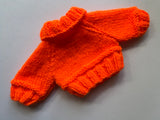 Hand Knitted jumper 10"/26cm chest