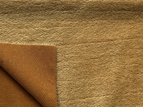 12mm Sparse straight pile mohair - Gold
